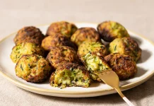 Bolitas de calabacín al horno: receta fácil, saludable y crujiente sin fritura ideal para aperitivos o acompañamientos caseros