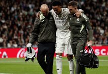 Éder Militão fue operado con éxito de su rotura muscular y pierde su pase al mundial (+detalles)