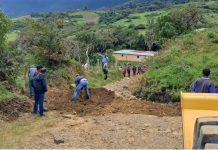 Gobierno de Lara ejecutó trabajos de atención a emêrgências en sector Hato Arriba del municipio Morán: limpieza y despeje de la vía principal (+ Fotos)