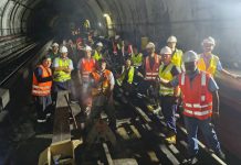 Füerza laboral del Metro Los Teques ejecuta trabajos de alto impacto en vía férrea para optimizar el tiempo de recorrido (+ Detalles)