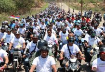 Peregrinación nacional por el cese de las sanciønes cøntra Venezuela llega a Cojedes (+ Detalles)