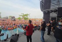 Nelson Velásquez hizo vibrar a Guanare en la piscina más larga de Latinoamérica este cierre de Semana Santa (+ Video)