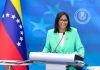 Presidenta encargada Delcy Rodríguez anuncia incremento salarial para el próximo 1 de mayo