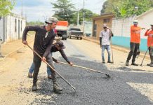 Plan Integral de vialidad se despliega en 8 municipios con el respaldo de las plantas de asfalto regionales (+ Fotos)