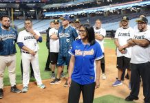 Gobierno Bolivariano y leyendas del béisbol dan inicio oficial a la Liga Monumental en Caracas (+ Fotos)