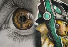 Joven artista venezolano de 11 años expondrá hiperrealismo en Florencia tras destacar en galerías de Caracas (+ Fotos)