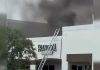 Incęndio en restaurante de Doral generó alärma tras dënsa columna de humo negro que movilizó a bomberos en Florida