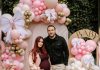 Dulce María celebra un emotivo baby shower en la recta final de su embarazo y comparte momentos íntimøs con su familia