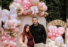 Dulce María celebra un emotivo baby shower en la recta final de su embarazo y comparte momentos íntimøs con su familia