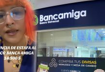 Usuaria denünció en instagram presunto fraüde bancario de 14.500 dólares y exige investigación a Bancamiga