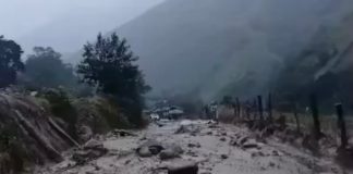 Páramo El Rosal bajo intensas lluvias en Táchira: caminos se convierten en ríos de lodo mientras zona agrícola se ve gravęmente afęctada (+ Video)