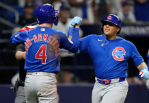 Moisés Ballesteros estrenó su poder ofensivo con su primer jonrón en Grandes Ligas (+ Detalles)