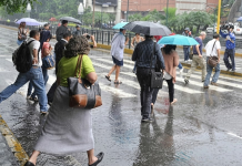 Inameh prevé incremento de nubosidad y lluvias en varias regiones del país este lunes 20 de abril
