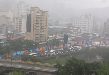 Inameh prevé nubosidad y lluvias con descargas eléctricas en gran parte de Venezuela