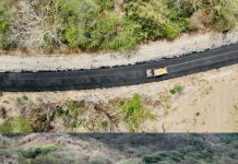 Avanza rehabilitación integral de la vía Coro-Churuguara con más de 15 kilómetros intervenidos en la sierra falconiana