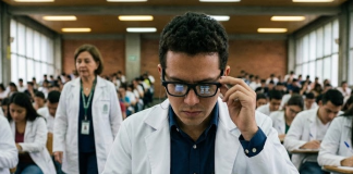 Säncionaron a 42 médicos que, con lentes inteligentes, hicieron trämpa en examen de admisión en la Universidad de Antioquia
