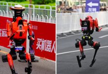 ¡El más rápido de China! Robot humanoide ganó la media maratón de Beijing en solo 50 minutos (+ Video)