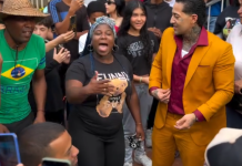 Neutro se une al Cubano Ayala y la Negra Virginia en una celebración espontánea en Artigas (+ Video)