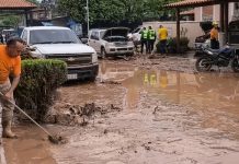 Hasta un metro de altura alcanzó el agua en Las Vegas de Táriba debido a la røtura de un tubo de 42 pulgadas (+ Detalles)