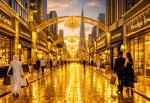 “Calles de oro” y lujo extremo: el distrito que planea más de 1.000 tiendas con productos importados sacude al sector inmobiliario