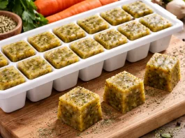 Cubitos de caldo caseros: una versión más saludable en 40 minutos para realzar sopas, salsas, arroces y guisos