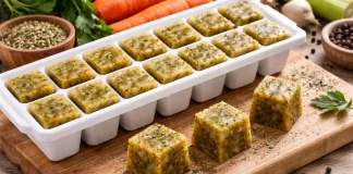 Cubitos de caldo caseros: una versión más saludable en 40 minutos para realzar sopas, salsas, arroces y guisos