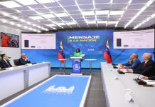 Presidenta Encargada convoca gran movilización nacional del 19 de abril hasta el 1 de mayo para exigir fin de sanciõnes y llama a la unidad del país