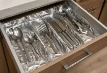 Revelan para qué sirve forrar cajones con papel de aluminio y por qué es un truco doméstico cada vez más usado