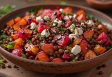 Ensalada de lentejas fácil y saludable para cualquier ocasión: plato nutritivo y rápido de preparar