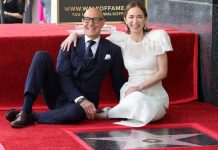 El Paseo de la Fama se viste de Prada: Emily Blunt y Stanley Tucci reciben su estrella