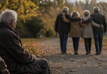 La parte más solitaria de envêjëcer no es estar solo, sino darse cuenta de que algunas amistades desãparecen en cuanto dejas de cultivarlas