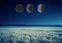 Luna en fase creciente ilumina el cielo este jueves 23 de abril de 2026 con más del 40% de visibilidad