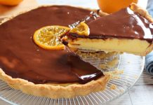 Tarta de crema de naranja y chocolate: el proceso es muy divertido, ideal para pasar un buen rato en la cocina
