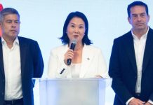 Fujimori se consolidó como vencedora de la primera vuelta en Perú con el 17% del voto tras el 73% escrutado