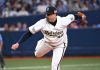 El venezolano Andrés Machado se consolida en la élite del beisbol japonés tras alcanzar su salvado número 15 (+ Detalles)