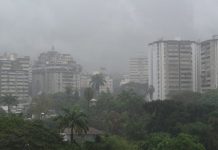 Inameh prevé lluvias con actividad eléctrica en gran parte de Venezuela este sábado 23 de mayo