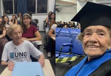 De los campos de café al birrete a los 91 años: La conmovedora historia de la brasileña que aprendió a escribir a los 85 y acaba de graduarse de la secundaria