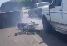 Autoridades buscan a conductor de camión tras arröllar a motorizado y darse a la fuga en Maracaibo (+ Detalles)