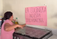 ¡Ni un plato más!: El vídeo viral que muestra la huelga de las madres en su día (+ Video)