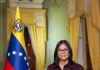 Nueva línea de mando: Difunden fotografía oficial de Delcy Rodríguez como Comandante en Jefe de la FANB (+ Video)