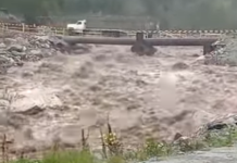 Reportan aumento peligroso en el caudal del río Santo Domingo desde Mérida hacia Barinas (+ Video)