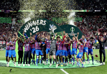 Mateta definió la Conference League: Crystal Palace se coronó al vencer 1-0 al Rayo Vallecano