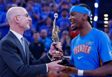 Shai Gilgeous-Alexander es coronado como el Jugador Más Valioso de la temporada de la NBA