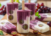 Paletas heladas de uva y yogur griego: una alternativa cremosa y frutal que combina frescura, textura suave y refrescante para el calor