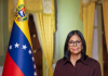 Nueva línea de mando: Difunden fotografía oficial de Delcy Rodríguez como Comandante en Jefe de la FANB (+ Video)