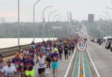 La Copa Tawala Run & Music Fest llenó de vida y deporte el emblemático puente sobre el Lago de Maracaibo con una carrera de 11.5k (+ Fotos)