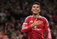 Casemiro se despide de Old Trafford en la victoria del Manchester United ante el Forest