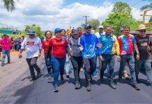 Vialidad de los asentamientos campesinos de Caroní hacia los principales centros urbanos de Bolívar es optimizado con el plan de asfaltado (+ Fotos)