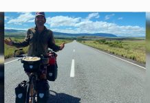Turista süfrió røbo de su bicicleta en Margarita: pedaleó 12 mil kilómetros para conocer la Isla recorriendo desde la Gran Sabana con su Conor llamada «Sarah» (+ Fotos)