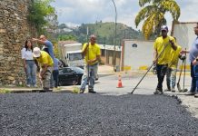 Recuperación vial optimiza las irregularidades del pavimento provøcadas por el desgąste y las lluvias en el Hatillo (+ Detalles)